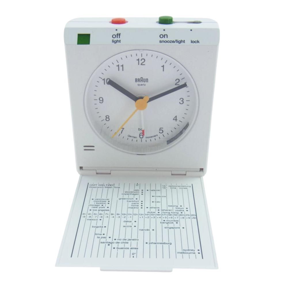 希少 白 Braun (ブラウン) - アラームクローム [BNC001] 希少白Braun