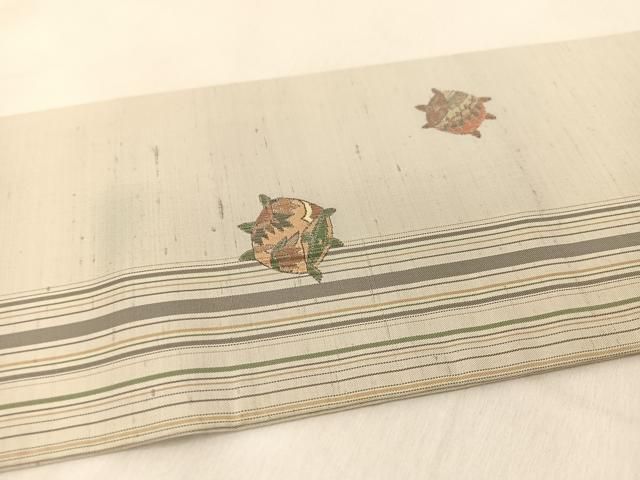 平和屋着物○京の名門・菱屋六右ェ門 九寸名古屋帯