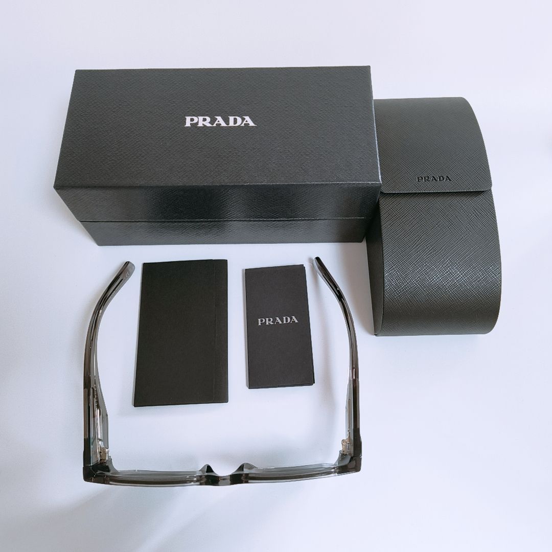 新品未使用】PRADA プラダ シンボル サングラス PR10Z クリア