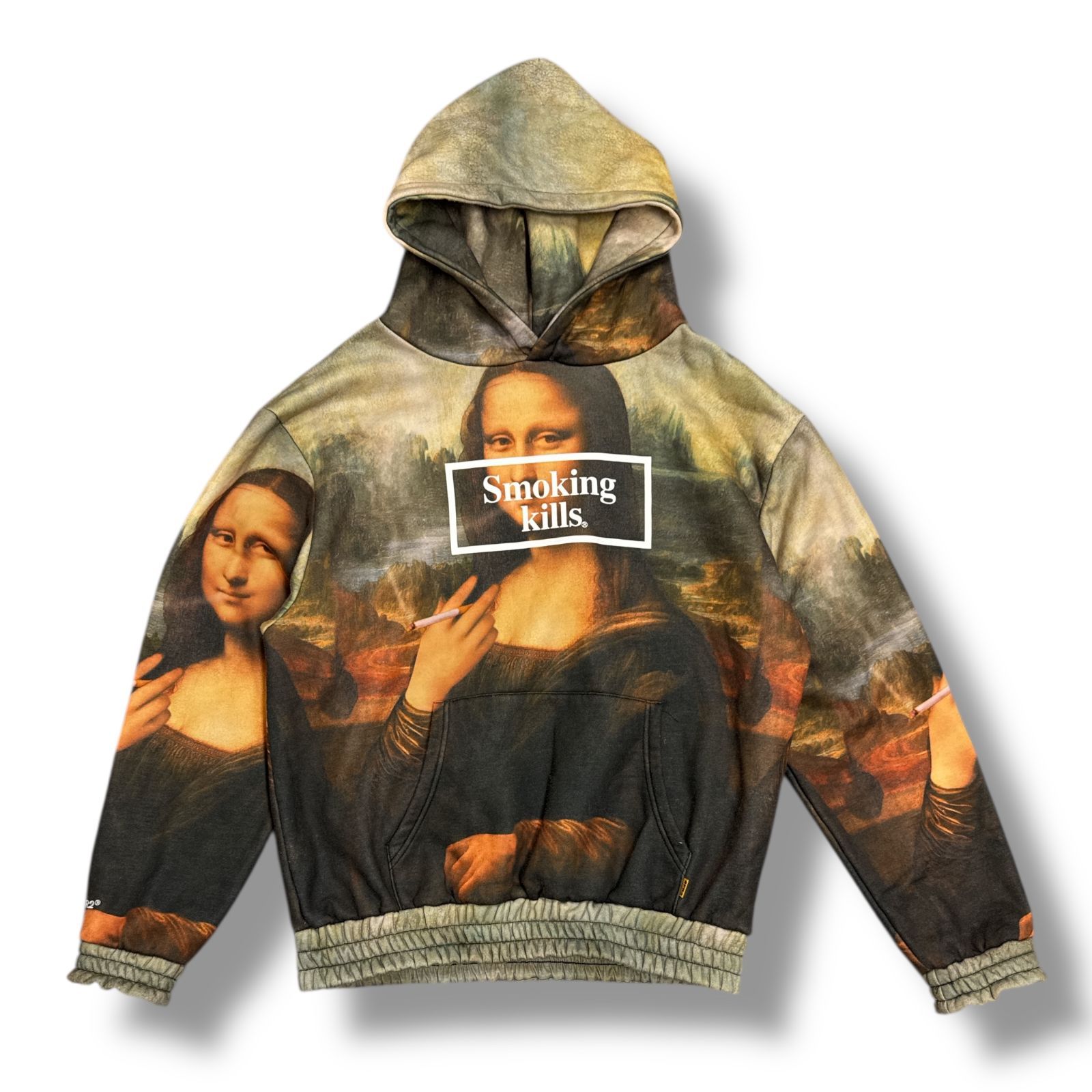 FR2 Smoking kills エフアールツー モナリザ パーカー フーディ FR2 Smoking kills モナリザパーカー