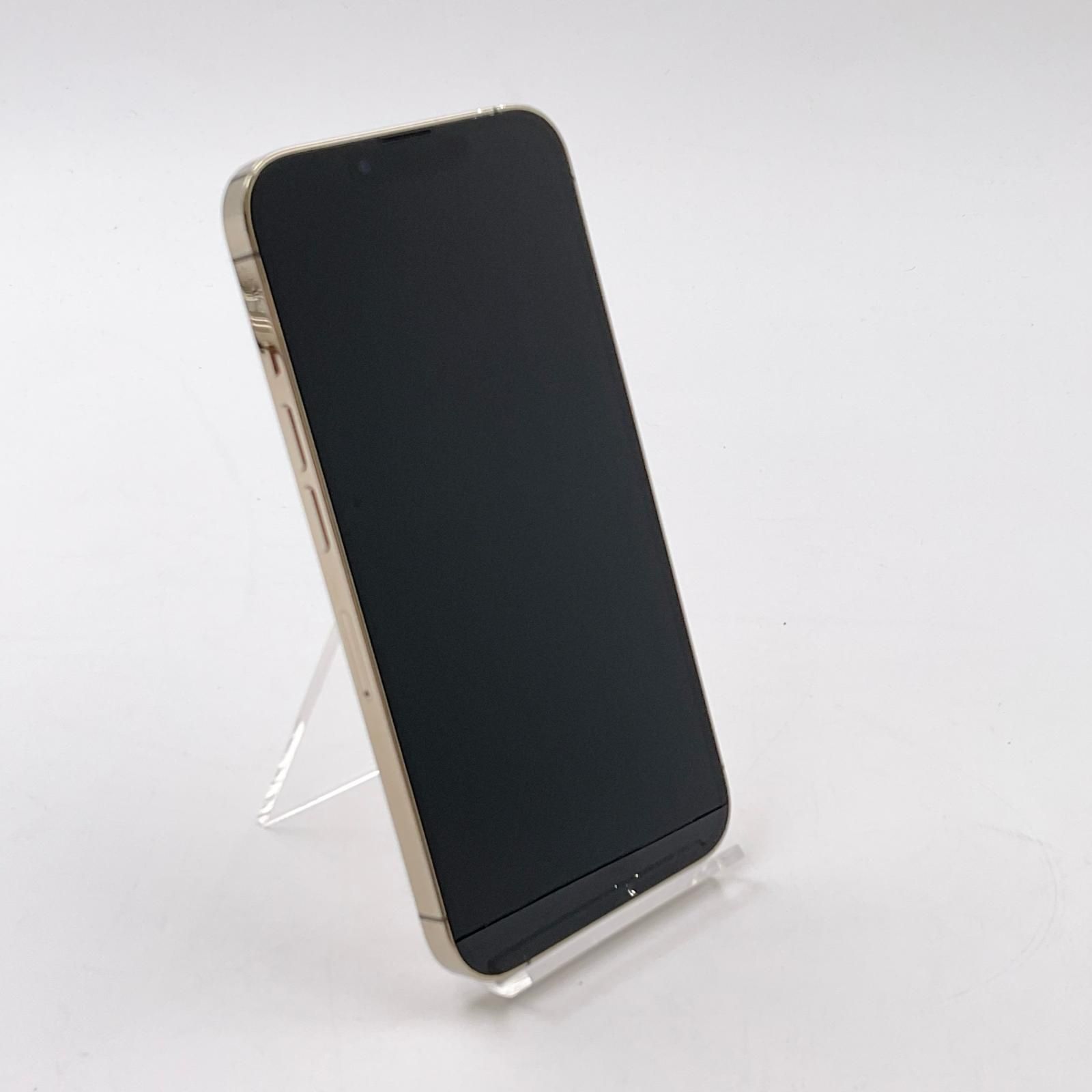 iPhone 13 Pro 256GB ゴールド SIMフリー 白ロム 85 難有 最速発送