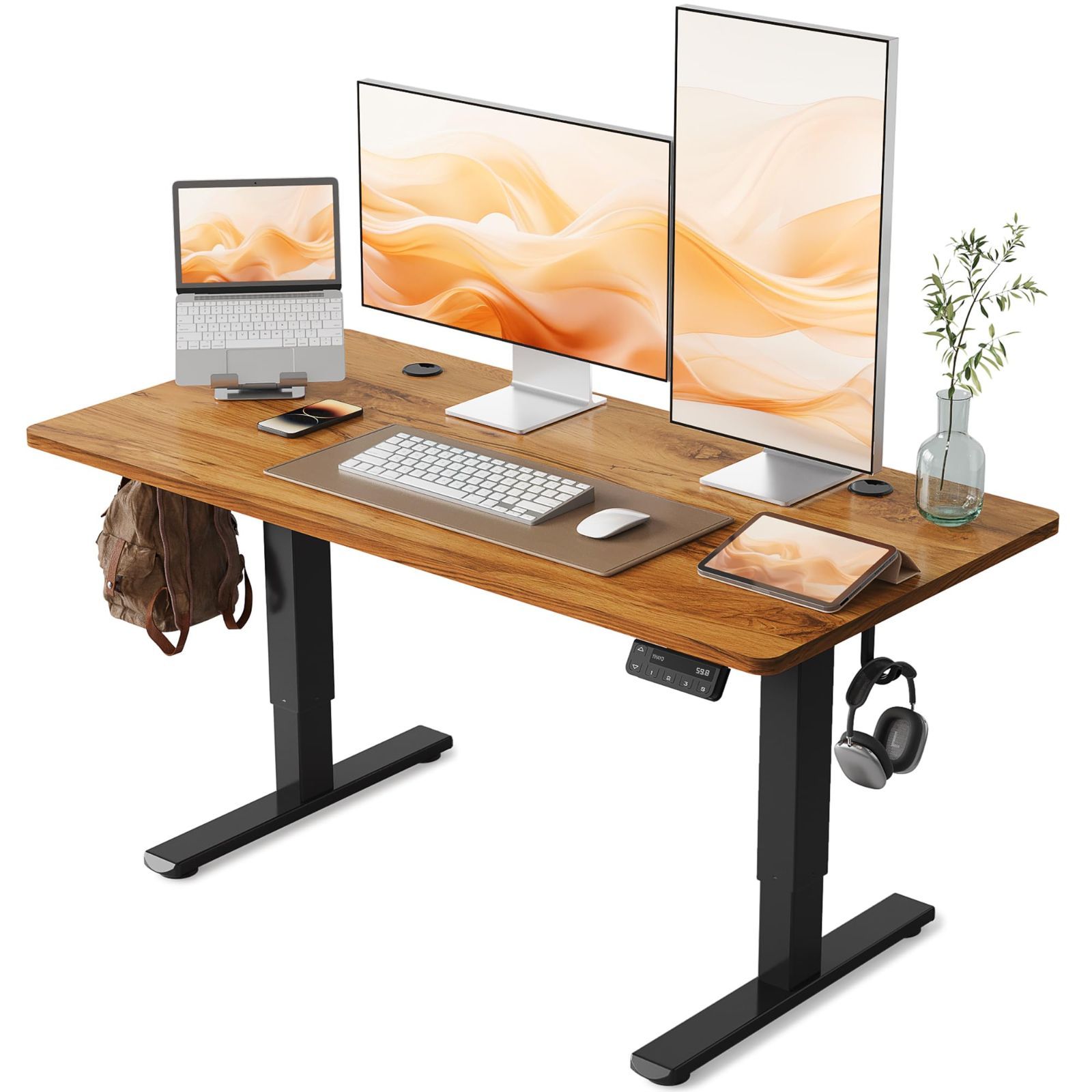 新着商品】ローデスク 高さ46-72cm 昇降デスク 幅120cm YIHAYO 奥行き