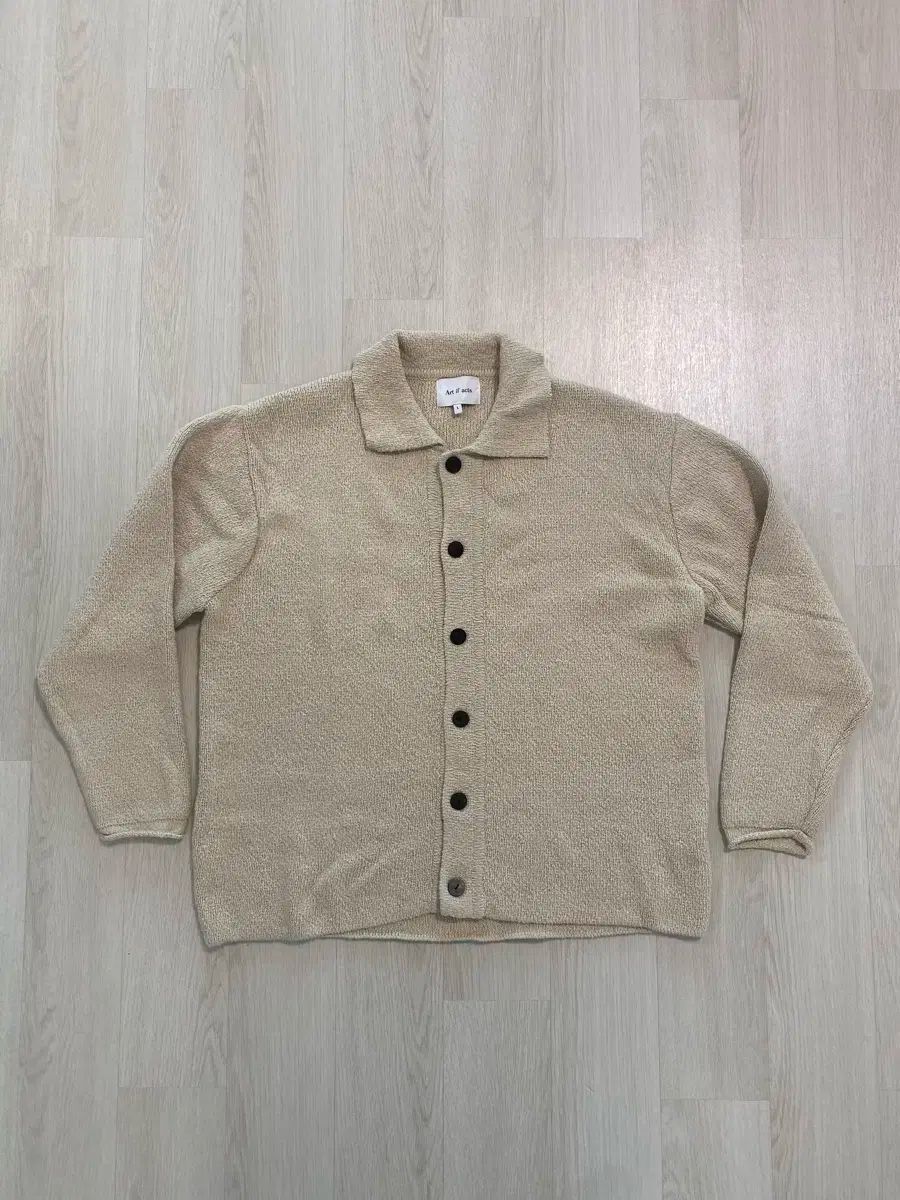 ART IF ACTS カーディガン L クリームベージュ