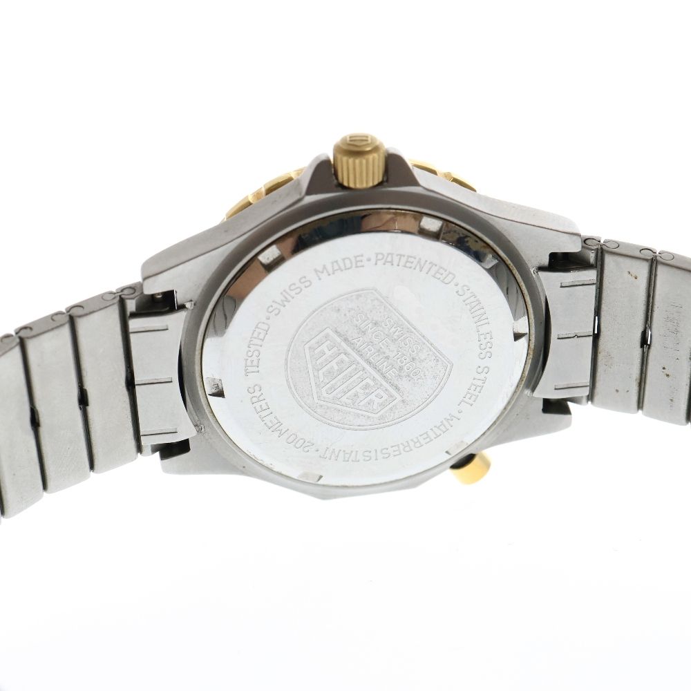 TAG Heuer (タグホイヤー) エアライン GMT シャンパン文字盤 SS×QZ