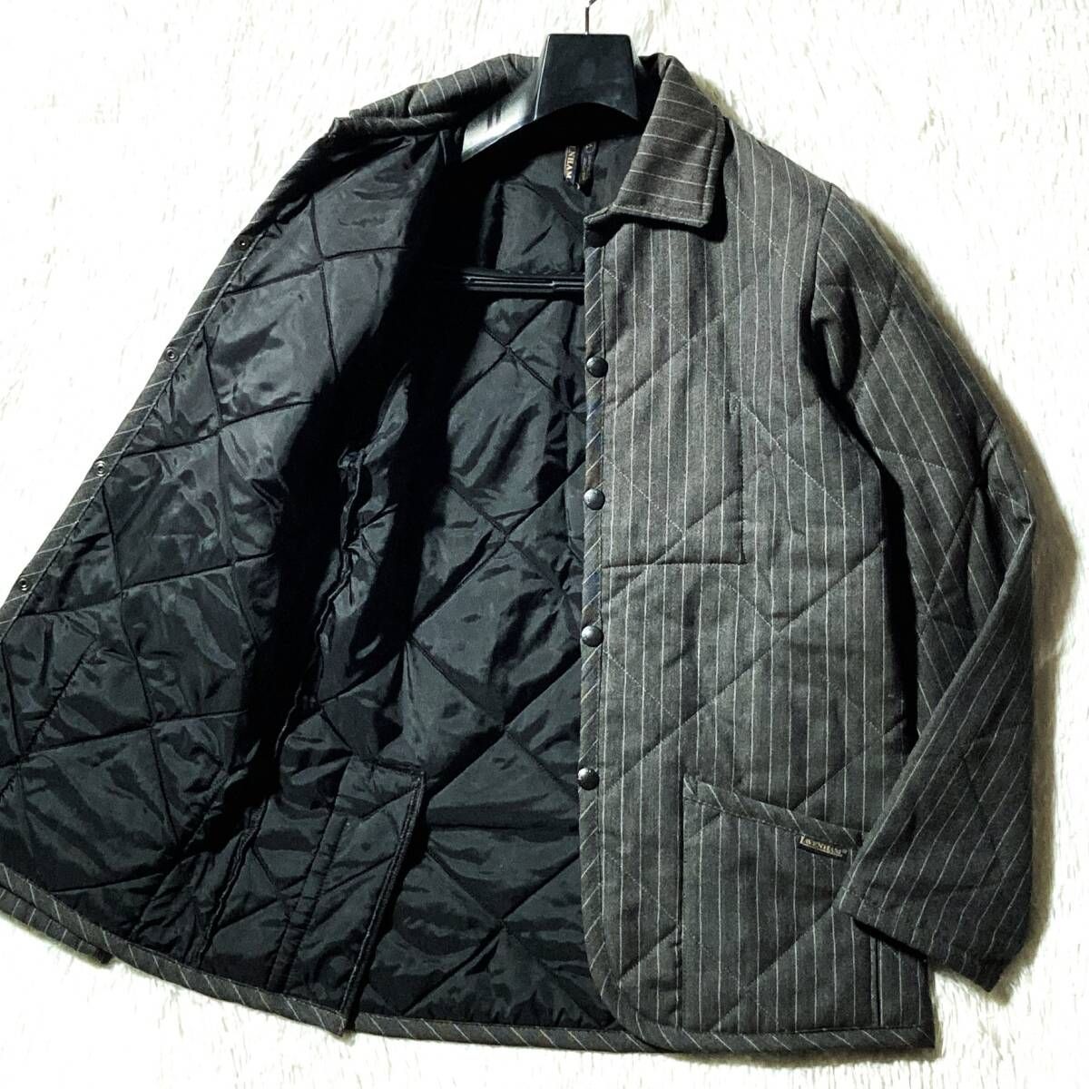 Cropped Heads キルティングジャケット M 黒 cw20 CROPPED HEADS