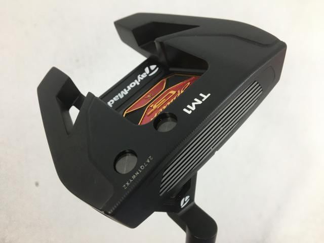 返品OK お買い得品！【ゴルフクラブ】テーラーメイド スパイダー GT ブラック TM1 TRUSS パター 2022 オリジナルスチール パター