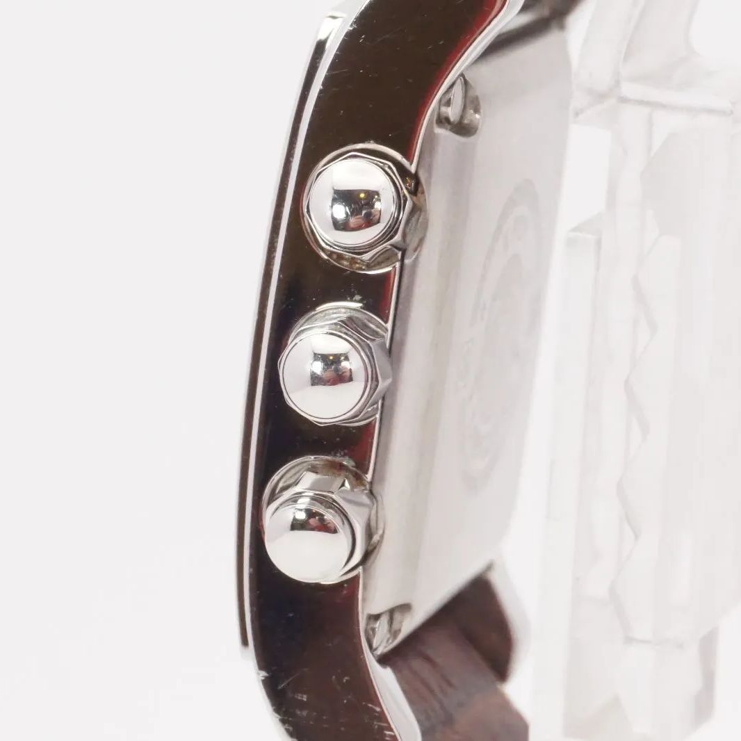 LONGINES シルバー クロノグラフ2025年電池交換済