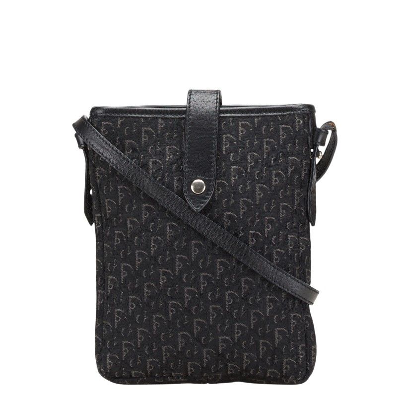 ディオール トロッター 斜め掛け ショルダーバッグ ポーチ ブラック