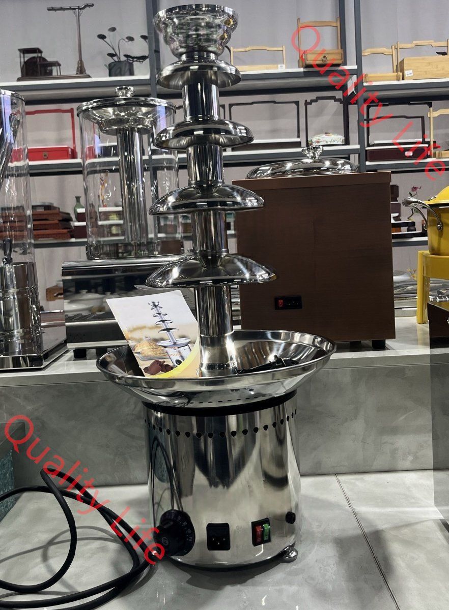 業務用チョコレートファウンテン チョコレートフォンデュ チョコレートマウンテン 5層 単相 100V