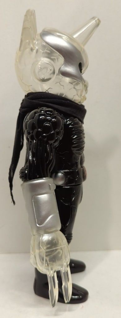 REALHEAD トビデター クリア成型 緑 銀 黒塗装 右胸赤塗装 黒マフラー WWW_STEELWINDOWSANDDOORS_COM