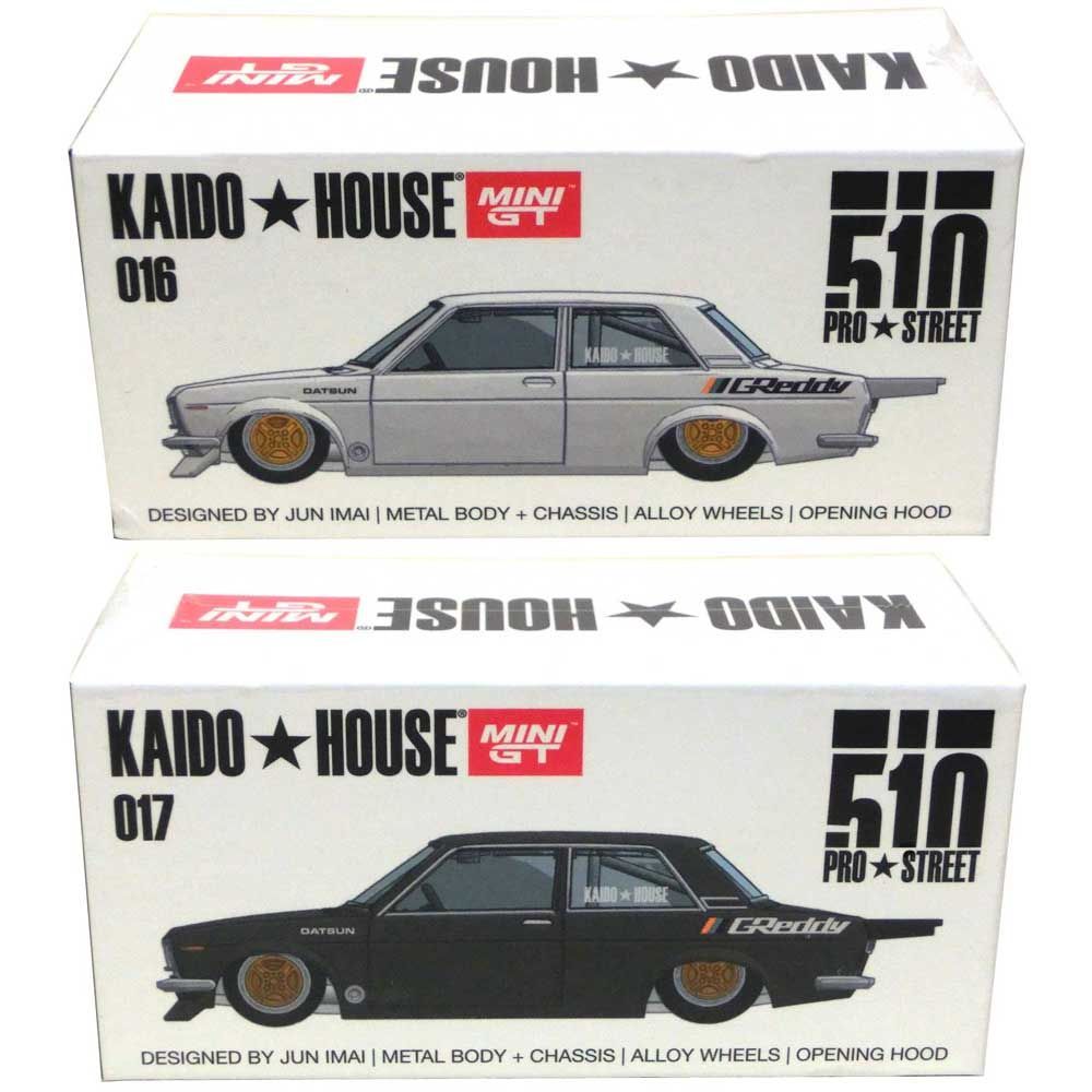 Kaido House MiniGT ミニカー 2台セット 510 新品 旧車 - メルカリShops