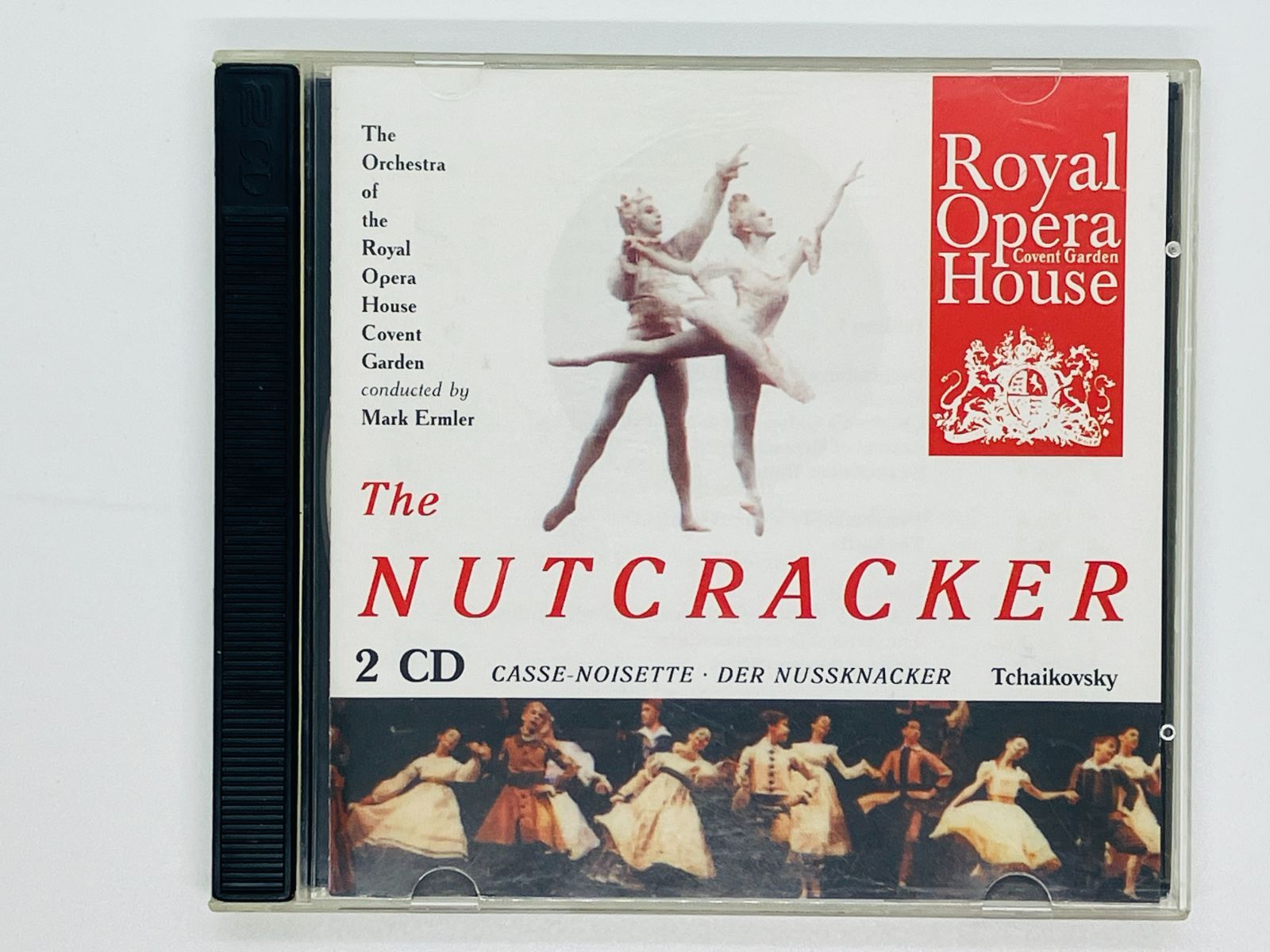 2CD チャイコフスキー TCHAIKOVSKY / THE NUTCRACKER THE COMPLETE BALLET / Ermler /  Roh Covent Garden Y11
