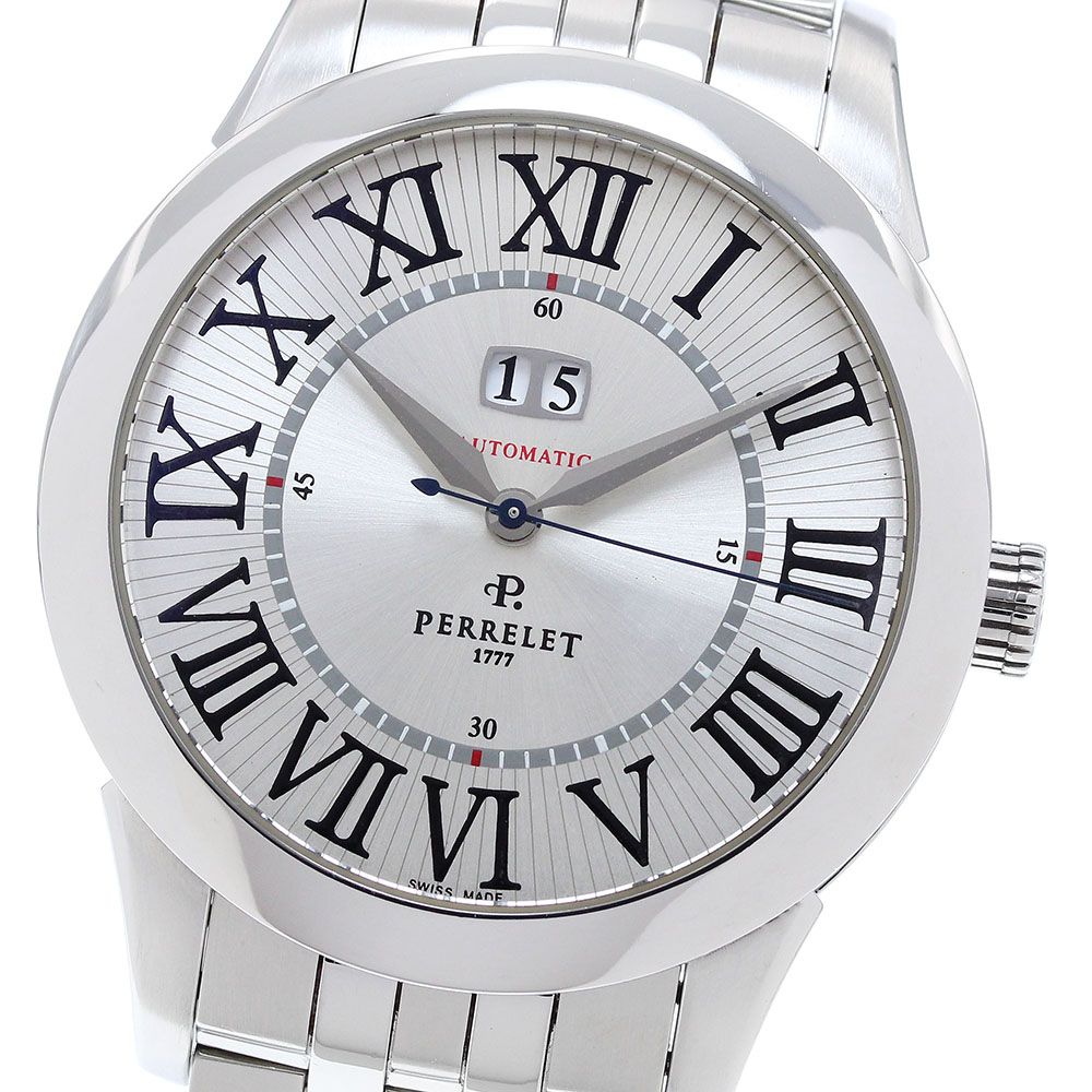 ペルレ PERRELET A1025 デイト 自動巻き メンズ_903294 - メルカリ 