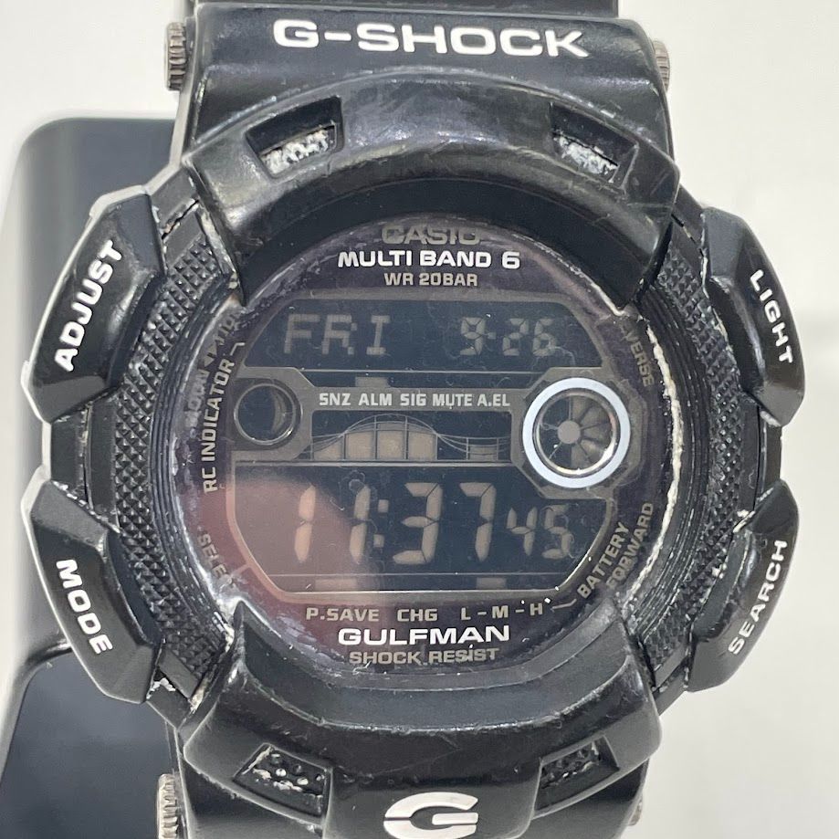 【希少】 G-SHOCK GULFMAN GW-9110BW メンインブラック GW-9110BW-1 – G-BRIDGES
