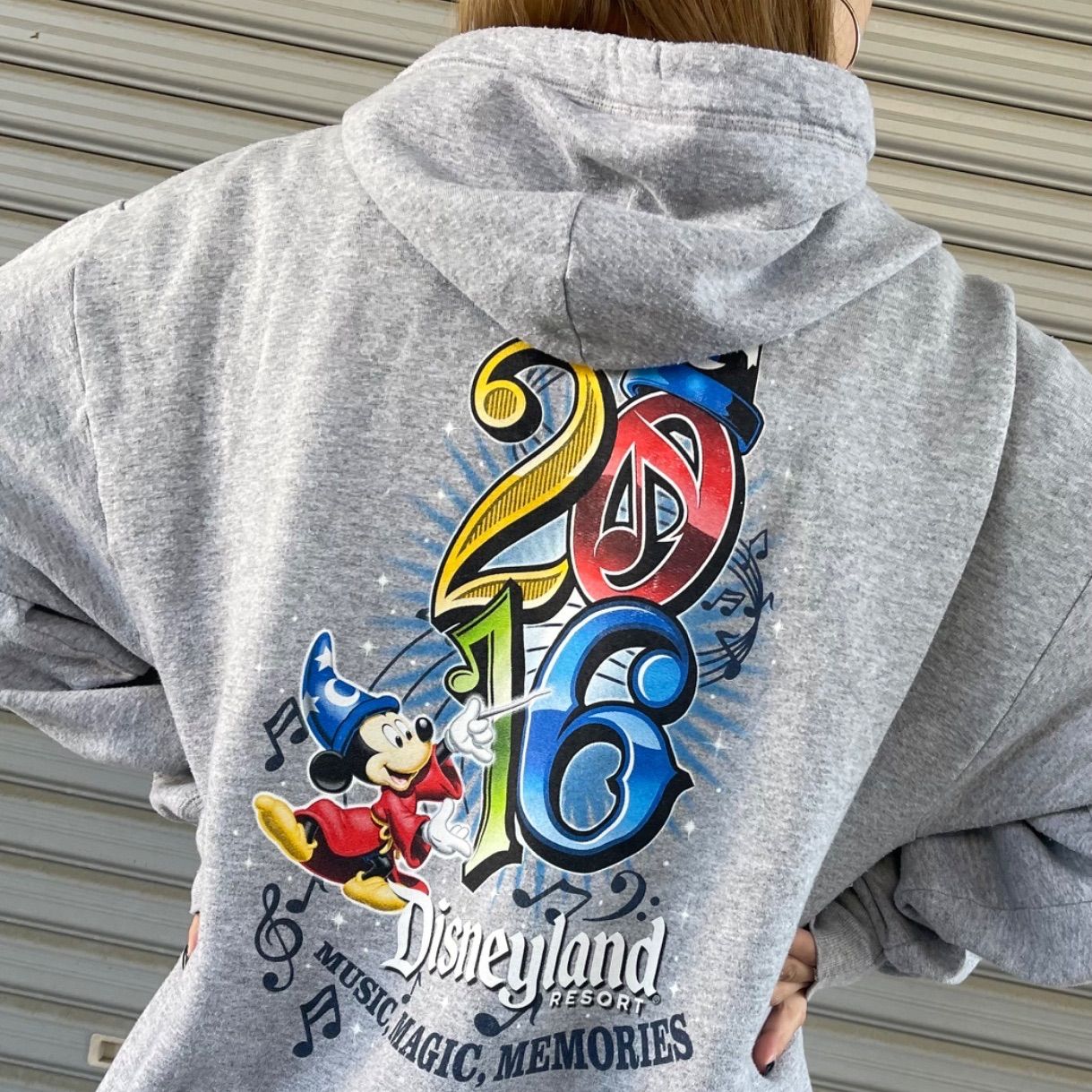 2016 Walt Disney World FANTASIA Mickey zip up sweat hoodie 