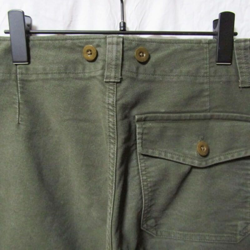 NIGEL CABOURN ナイジェルケーボン ファティーグパンツ 8020000000 BURMA FATIGUE PANT コットン ミリタリー  オリーブ 30 27106707