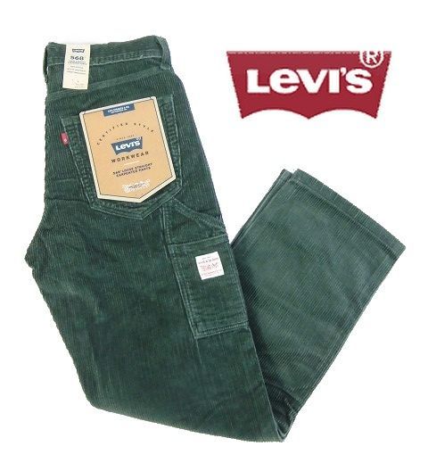 日203新品▽ リーバイス Levi's 568 ルーズ ストレート カーペンターパンツ W30L32 コーデュロイ ワークパンツ Levi's  ペインターパンツ - メルカリ