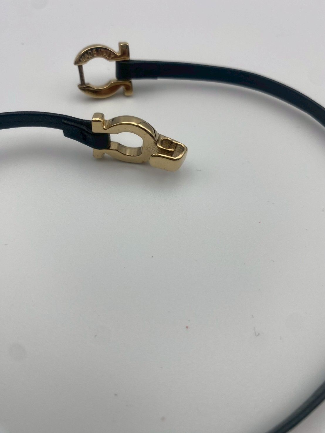 サルヴァトーレフェラガモ ガンチーニ チョーカー ネックレス ブラック