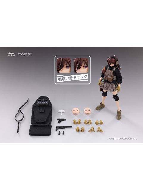 HASUKI ガーディアン 卯月怜 1/12 完成品 pocket artシリーズ PA004