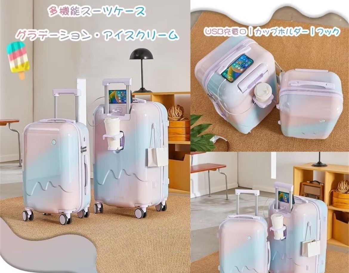 TITAN シルバーキャリーケース 中型 74L （キャリーケース