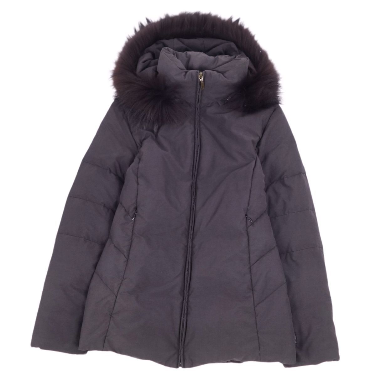 美品 モンクレール MONCLER 青タグ ダウンジャケット ラクーン