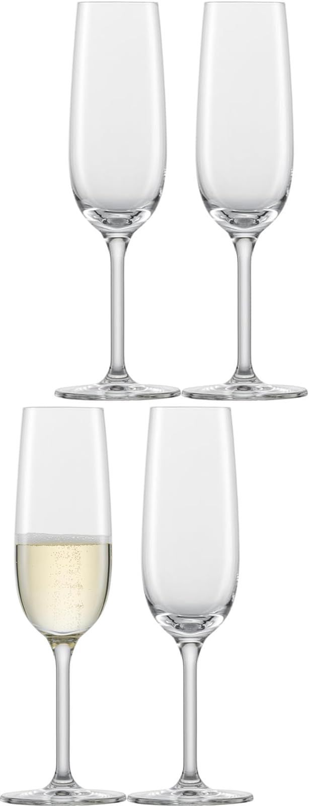 シャンパン スパークリング_4個セット_210ml Schott Zwiesel ZWIESEL ツヴィーゼル シャンパングラス スパークリンググラス フォー ユー スパークリングワイン 発泡ポイント付き 210ml 121872 4個セット
