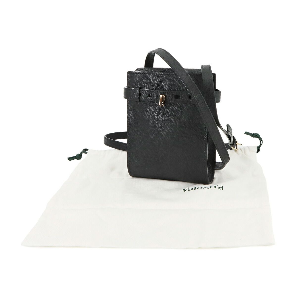 未使用 展示品 ヴァレクストラ Valextra スリム ブレラ トラッコリーナ 