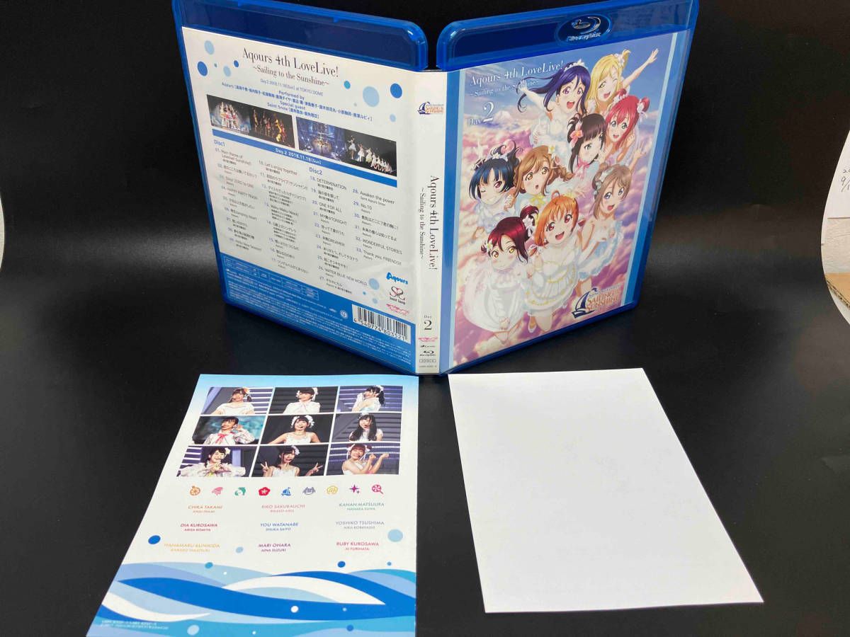 【Blu-ray】ラブライブ!サンシャイン!! Aqours 4th LoveLive!~Sailing to the Sunshine~ Blu-ray DAY2(Blu-ray Disc)