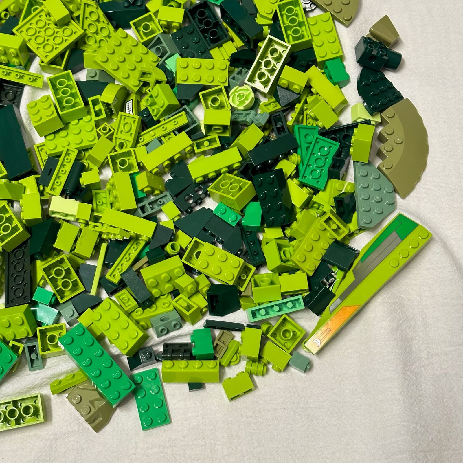 LEGO レゴ グリーン系 中古 パーツ ブロック プレート 8×16プレート 6