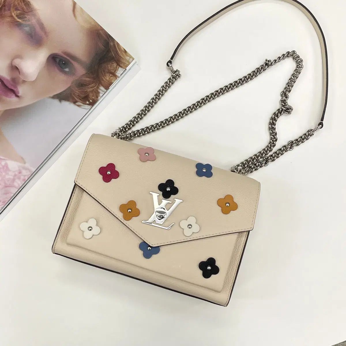 ルイヴィトン パッチ マルチ マイロックミー BB チェーンバッグ アイボリー M53080