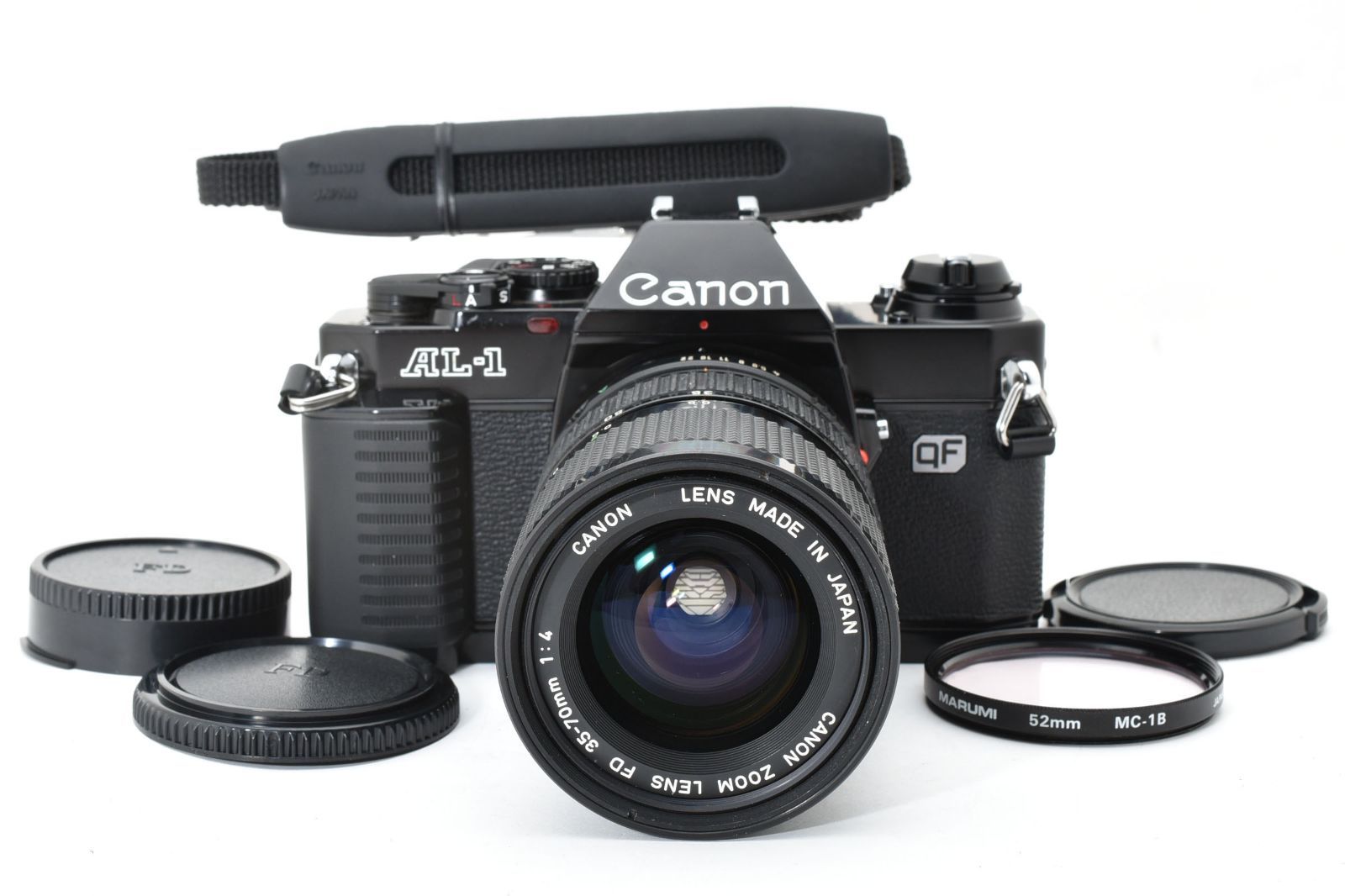 5423 Canon AL-1 Film SLR NFD 35-70mm F4 Lens Tested キャノン MFフィルムカメラ