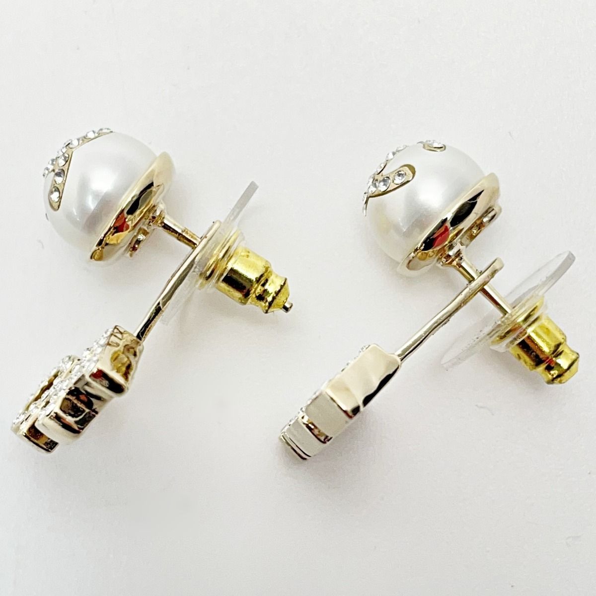 CHANEL シャネル ピアス AB6484 ゴールド系 2Way ココマーク