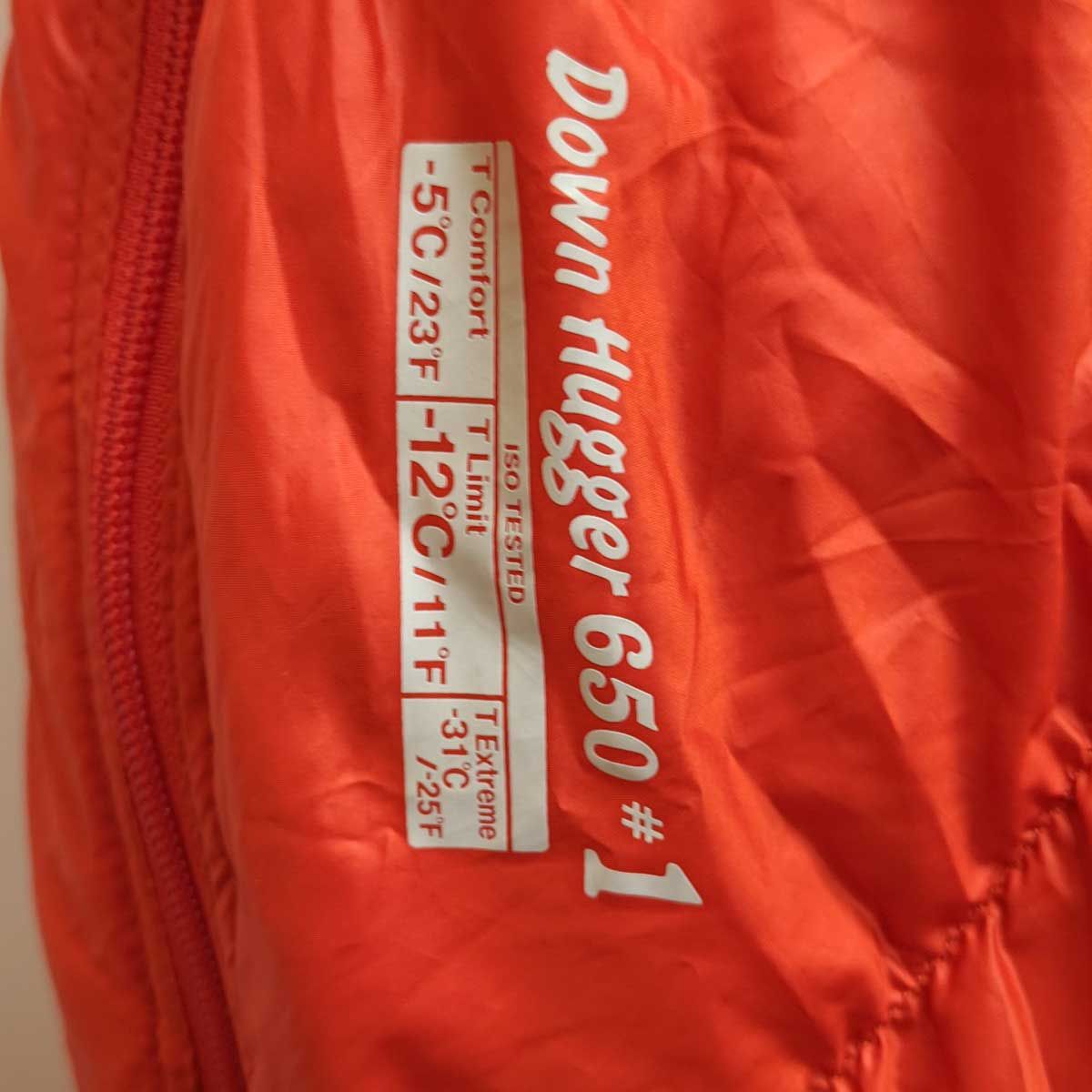 モンベル ダウンハガー650 #1 シュラフ 寝袋 OG オレンジ 1121380 mont