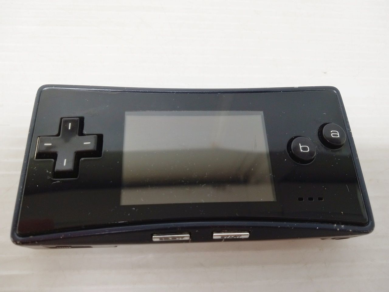 Nintendo ゲームボーイミクロ 儚め ブラック （中古品） 動作確認済み