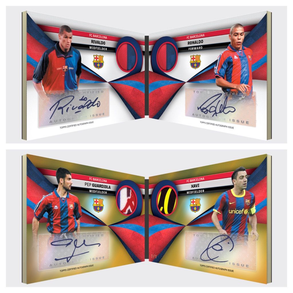 新品未開封】Topps FC Barcelona Official Team Set 23/24 2Box ③ 