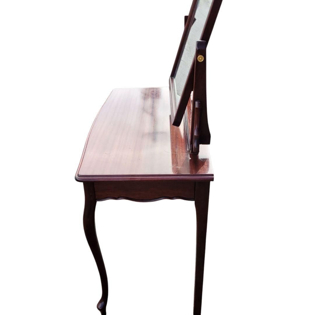 【希少】鏡台 レトロ ヴィンテージ 猫脚 引き出し ドレッサー 机 希少】鏡台 レトロ ヴィンテージ 猫脚 引き出し ドレッサー 机 - メルカリ