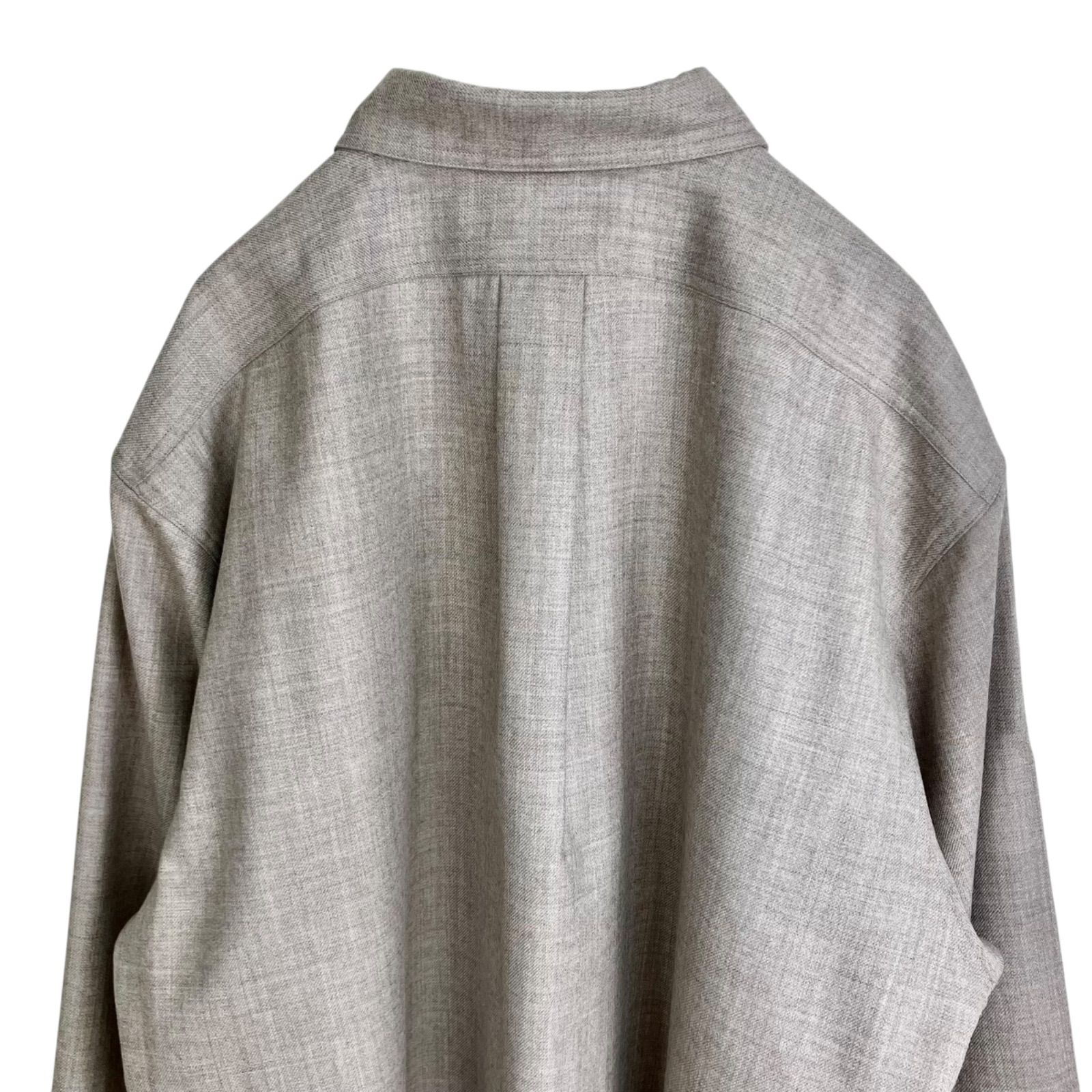 THE SHINZONE WOOL DADDY SHIRT F ベージュ
