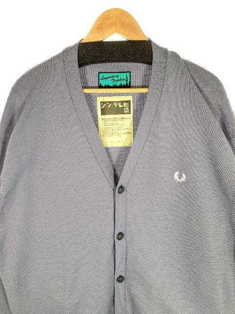 メンズ SSZ FREDPERRY フレッドペリー L/S TEACHER カーディガン