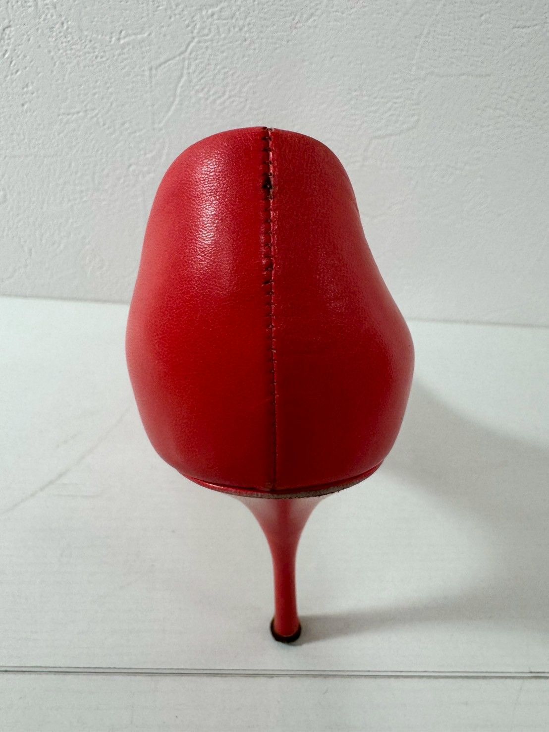 miumiu ミュウミュウ レザー オープントゥ ハイヒール アーカイブ