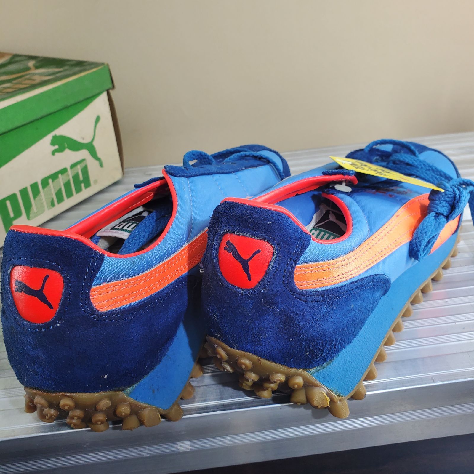 P⑨【ラスト1足！】【希少デッドストック】80s PUMA SM RIDER
