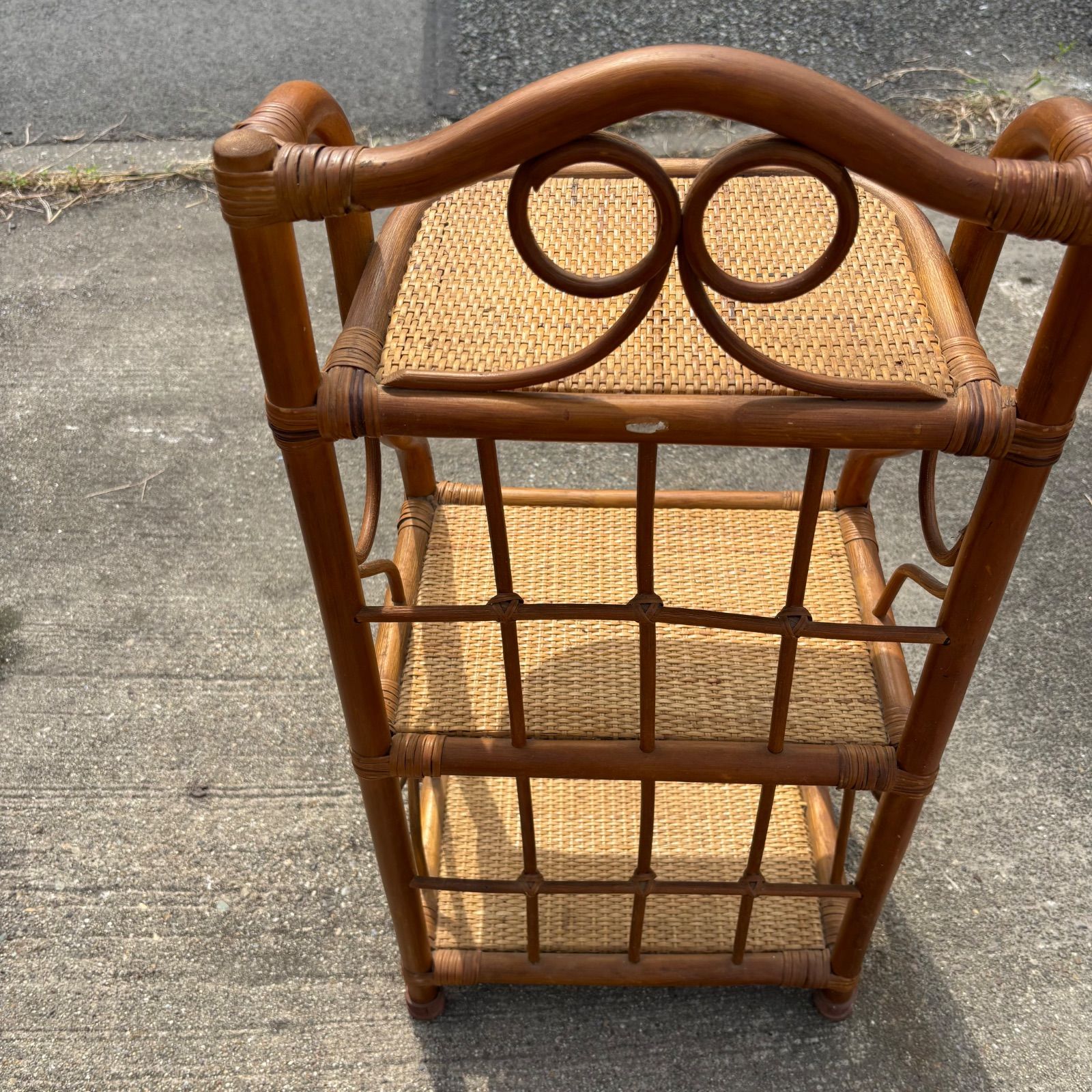 ヴィンテージ マルニ MARUNI スリッパラック 昭和レトロ 高さ約70cm