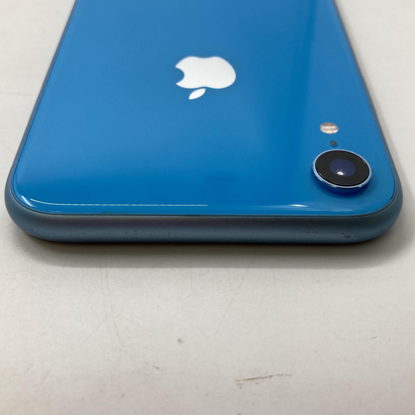 全額返金保証】【最速発送】Apple iPhone XR 64GB ブルー docomo 動作確認済 白ロム 82% - メルカリ