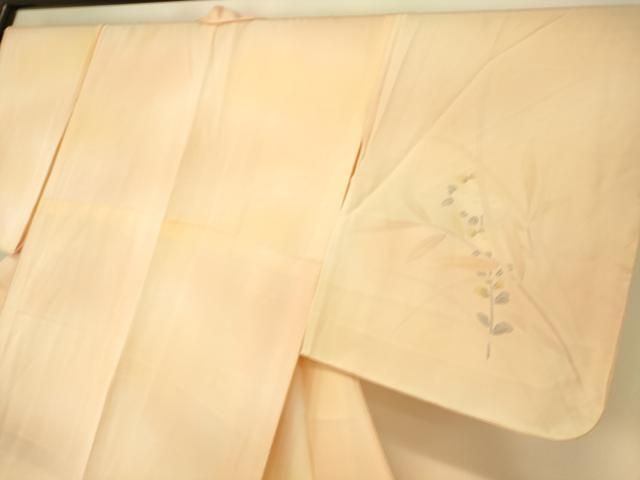 平和屋着物▽訪問着　単衣　刺繍　菊　暈し染め　正絹　逸品　DAAS0711az 平和屋着物▽訪問着 単衣 刺繍 菊 暈し染め 正絹 逸品 DAAS0711az