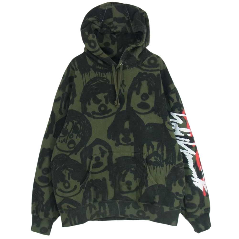 Supreme シュプリーム 20AW × Yohji Yamamoto ヨウジヤマモト Hooded Sweatshirt 総柄 フーデッド  パーカー カーキ系 L【中古】 - メルカリ