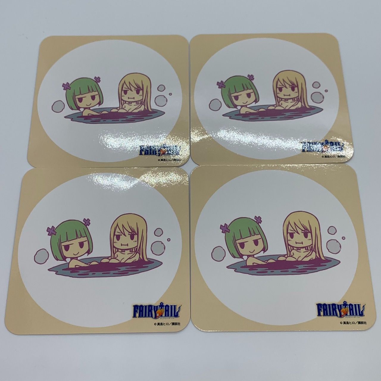 FAIRYTAIL のけぞっ ナツ ルーシィ トレーディングコースター