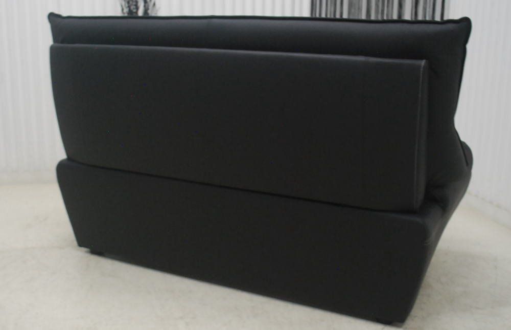 アウトレット 現品限り 一部 大 本革 ハイバッグモダンソファー ライトブラウン 北欧調モダン ２人掛けソファー NEXPOTALLINN_EU