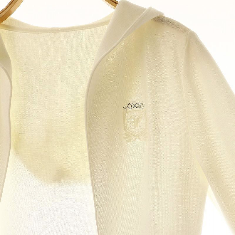 フォクシー FOXEY Relax Hoodie フーディーニットパーカー