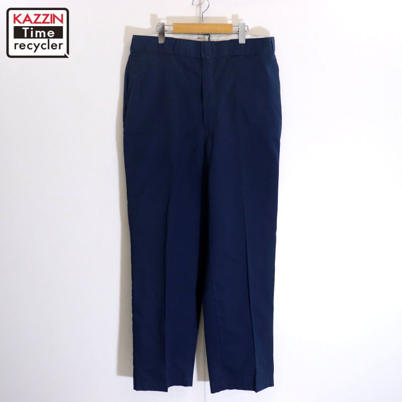 80s Dickies 874 裏地付き ワークパンツ メンズ Lサイズ相当