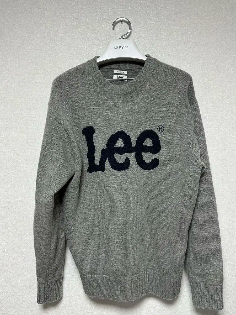 lee LEE(リー) ビッグ けいれん ロゴ ニット セーター