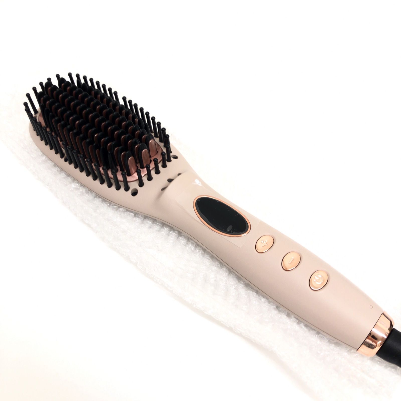 Lupilinaルピリーナヒートブラシ ヘアアイロン ブラシ lupilinaヒート